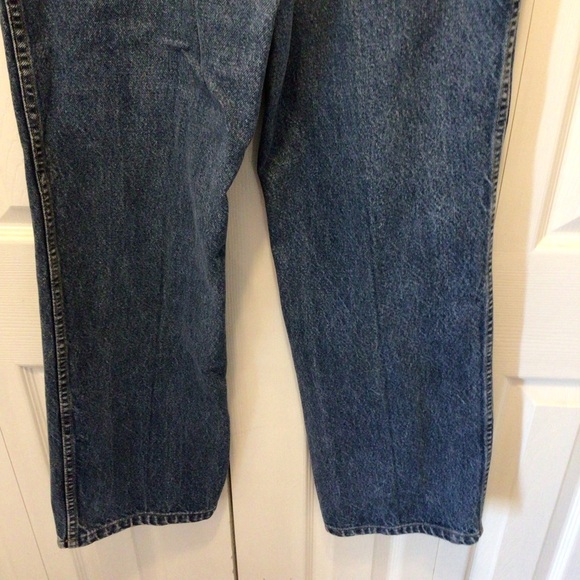 VTG Levi Strauss & Co Womens 70’s Orange Tab Dark Wash Straight Leg Jeans Sz 16 - Picture 6 of 10